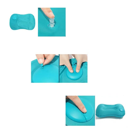 Inflatable Waist Cushion Travel Pillow
