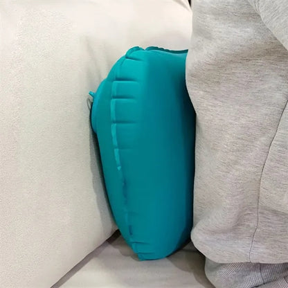 Inflatable Waist Cushion Travel Pillow