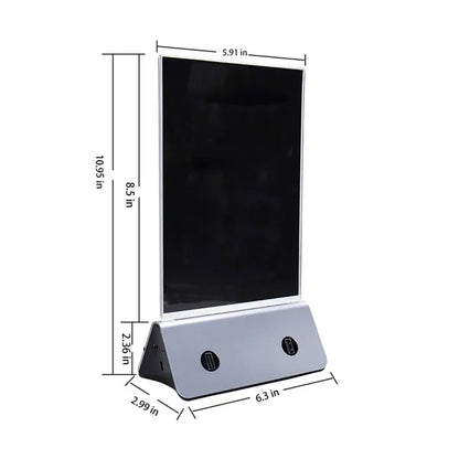 Menu Holder With Power Bank