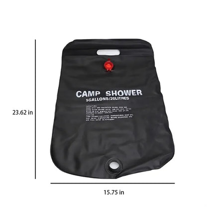 Foldable Solar Camping Shower Bag