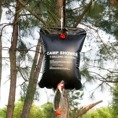Foldable Solar Camping Shower Bag