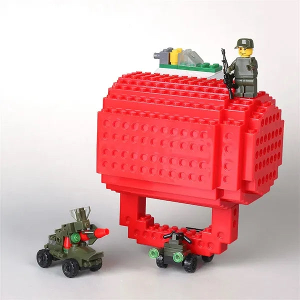 Funny Diy Novelty Cup With Building Blocks
