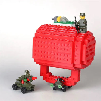 Funny Diy Novelty Cup With Building Blocks