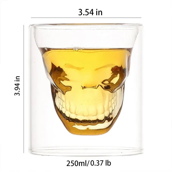 Creative Skull Glass Cup