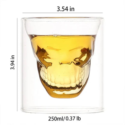 Creative Skull Glass Cup