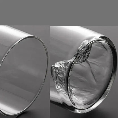 3D Mountain Glass Whiskey Cup