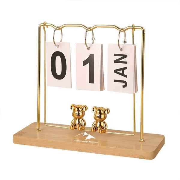 Desktop Perpetual Flip Calendar
