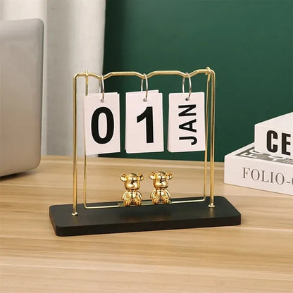 Desktop Perpetual Flip Calendar