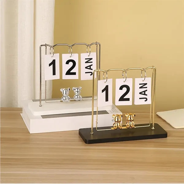 Desktop Perpetual Flip Calendar