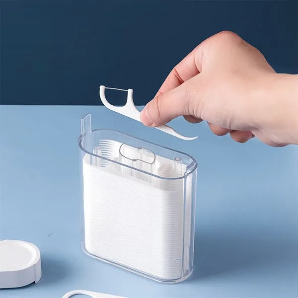 Plastic Dental Floss Picks Dispenser