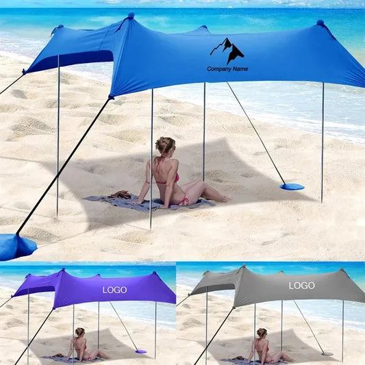 Sun Protection Pop-Up Beach Tent