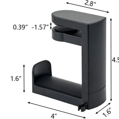 Headphone Hook Plastic Stand Mount
