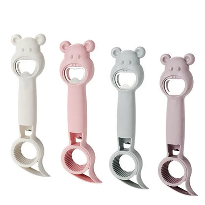 Multi-Purpose 4-In-1 Bottle Opener