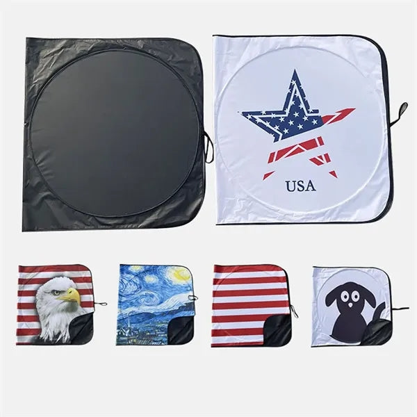 Polyester Car Windshield Sun Shade