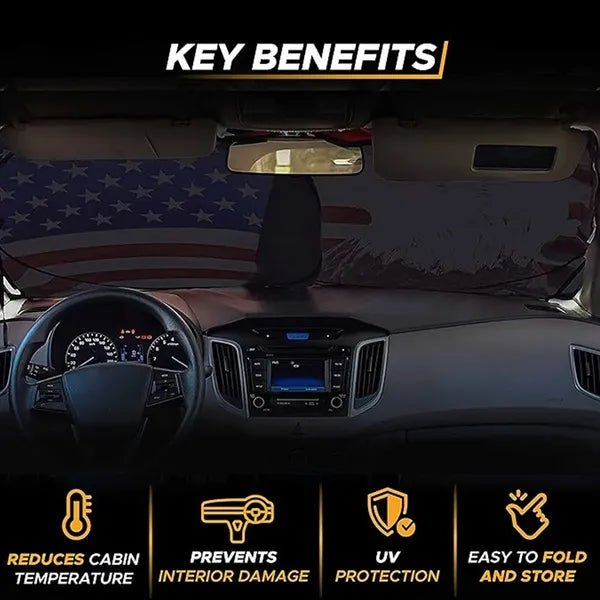 Polyester Car Windshield Sun Shade