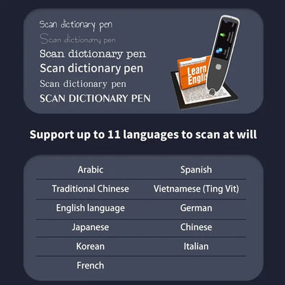 Scanning Translation Text Reading Pen