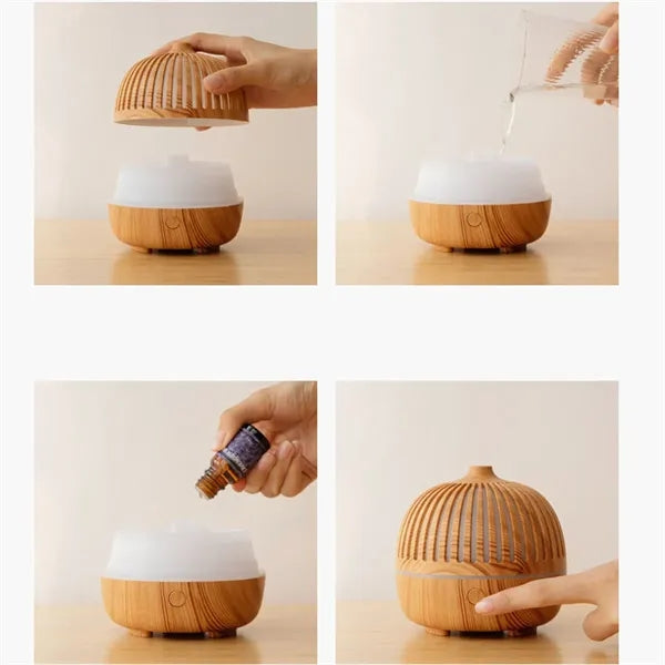 Upgraded 180Ml Essential Oil Diffuser Humidifier