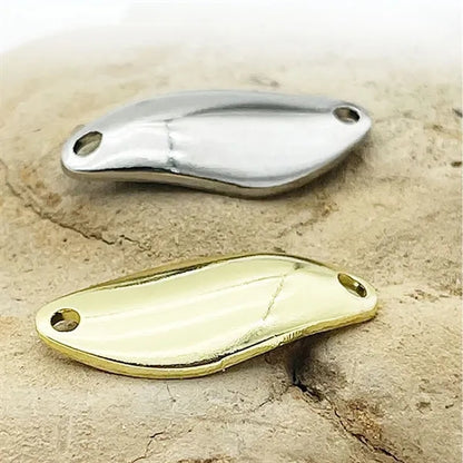 Roadrunner Fake Bait Willow Leaf Spoon Sequins Nude