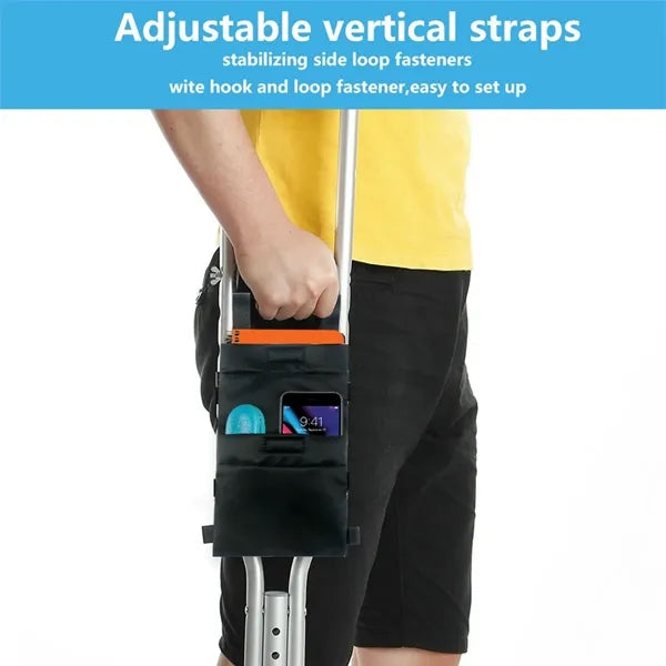 Waterproof Underarm Crutch Storage Bag