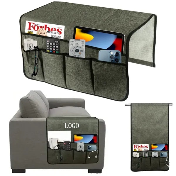 Sofa Couch Caddy Remote Control Organizer Bag