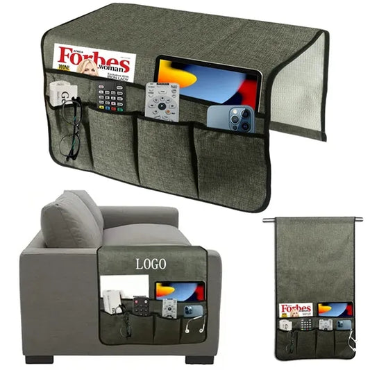 Sofa Couch Caddy Remote Control Organizer Bag