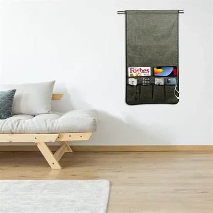 Sofa Couch Caddy Remote Control Organizer Bag