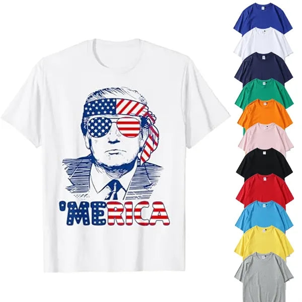 Trump 2024 American Flag T-Shirt