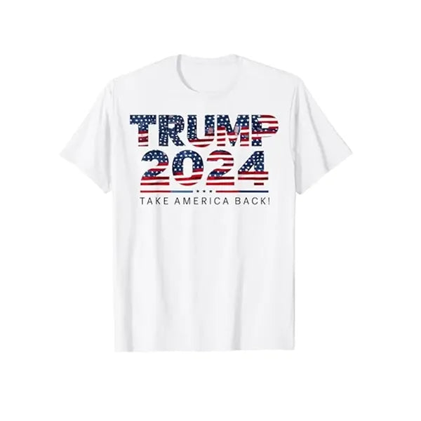 Trump 2024 American Flag T-Shirt