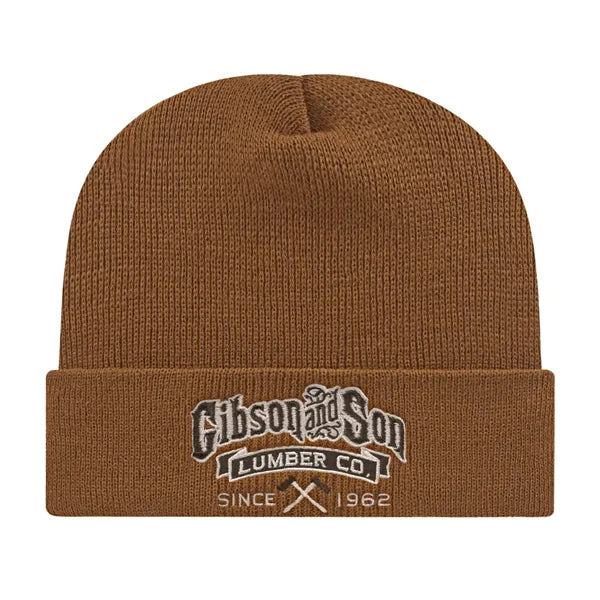 Cap America Knit Cap with Cuff
