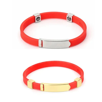 Adjustable Silicone Energy Balance Bracelet