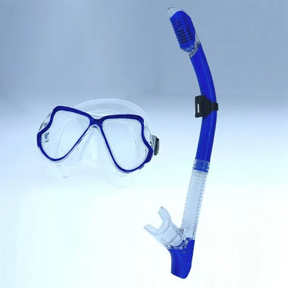 Swim Dry Snorkel Set HD Dive Mask Easy-Breath Anti-fog