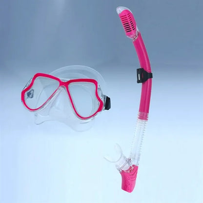 Swim Dry Snorkel Set HD Dive Mask Easy-Breath Anti-fog