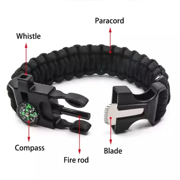 Pathfinder Survivalist Wristband
