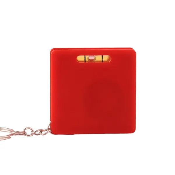 Compact Retractable Tape Measure with Level