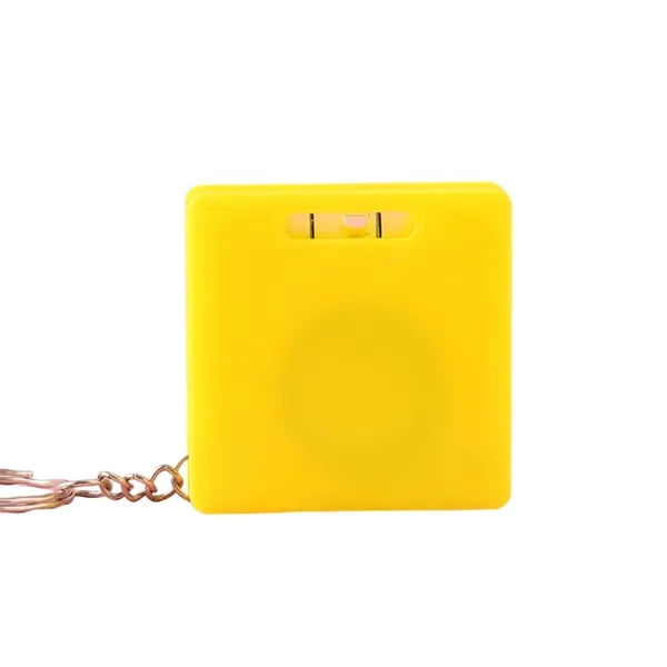 Compact Retractable Tape Measure with Level
