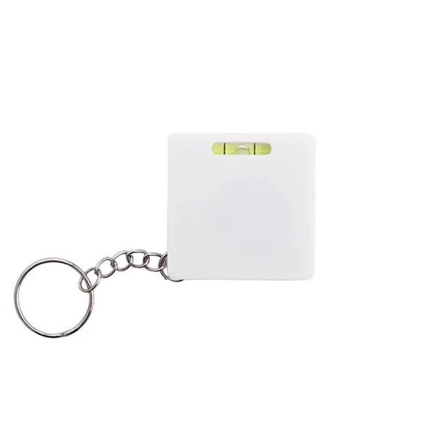 Compact Retractable Tape Measure with Level