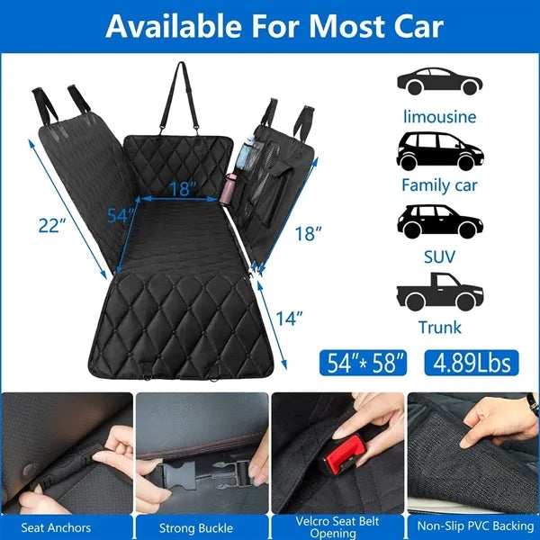 Thickened Rear Dog Car Mat