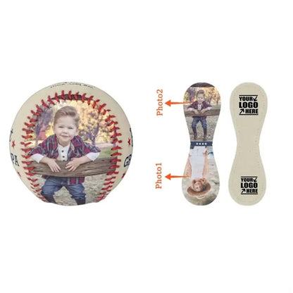 Photo Hardwood Rubber Baseball