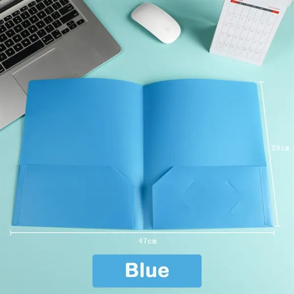 A4 Double Pocket Document Folder