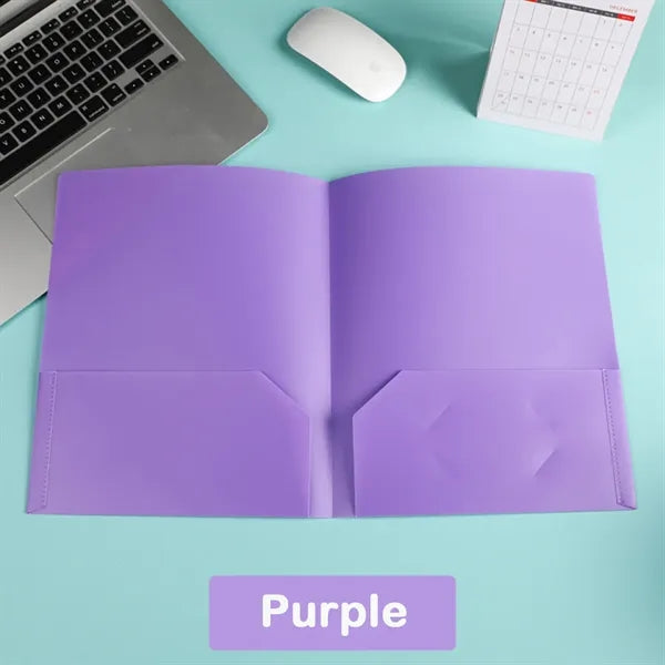 A4 Double Pocket Document Folder