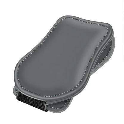 Magnetic Leather Sunglasses Holder for Car Visor
