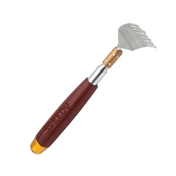 Extendable Wooden Handle Back Scratcher with Massage Bead