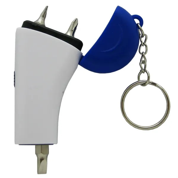 3 Bit Screwdriver Led Keychain
