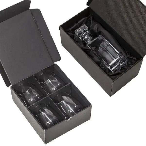 Ashby Decanter & Redmond Stemless Wine