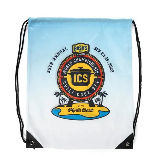 Rock'it 3-Day 210D Fully Sublimated Drawstring Backpack