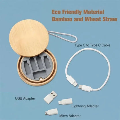 Bamboo Multi USB Adapter Kit Pocket Cable