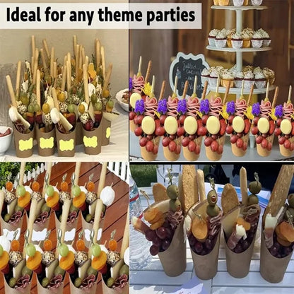 Custom Disposable Paper French Fry Cups