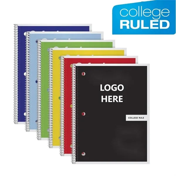 College Ruled Paper Spiral Notebook