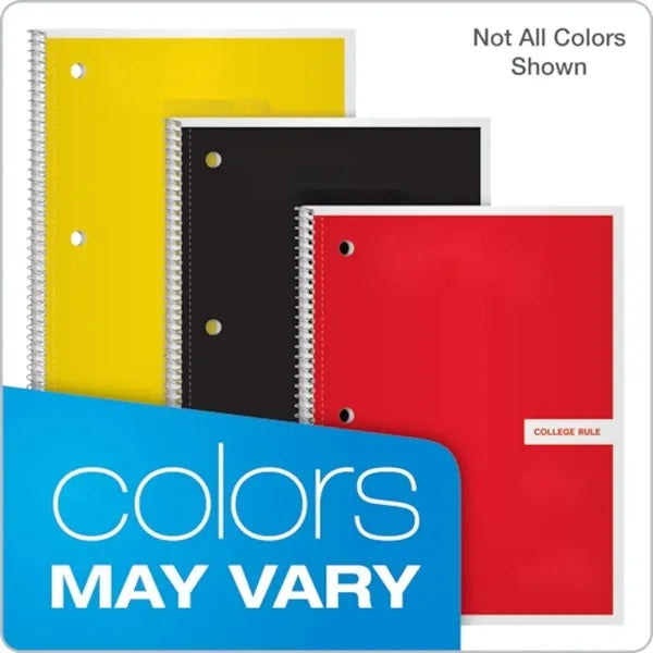 College Ruled Paper Spiral Notebook