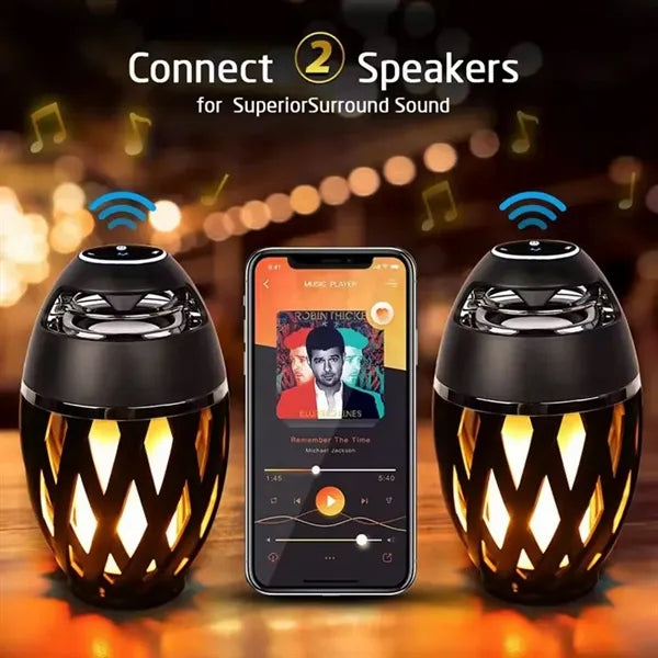 Outdoor Bluetooth Torch LED Flame Speaker